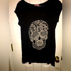 COPY - Womens Skull Short Sleeve Shirt